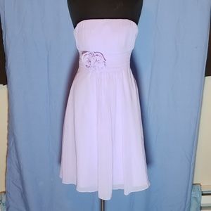 Chiffon strapless